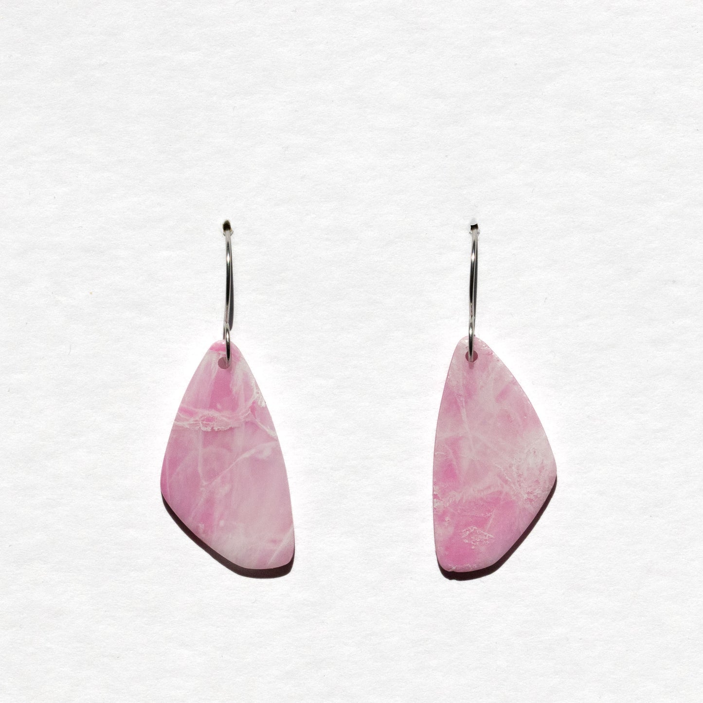 Pink Marble - oorhangers 4